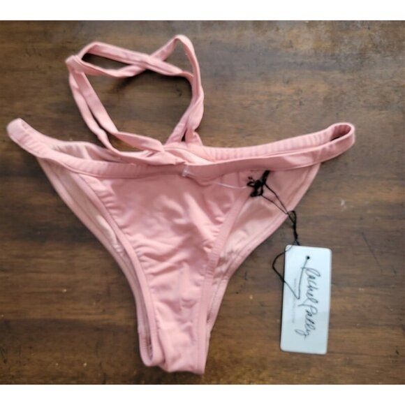 NWT Rachel Pally S Sunset Dusty Strappy Bikini Swim Bottom 123501 - Picture 1 of 4